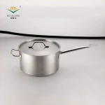 High Quality Stainless Steel Restaurant Soup Pot Sauce Pan