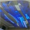 High quality TS Indoor transparent screen clear see through transparent glass led display screen
