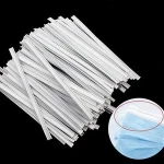 High quality white aluminum nose bridge strip pad electro galvanized iron wire
