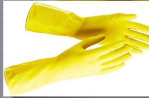 High quality yellow latex long cuff household working rubber gloves/Waterstop Dishwashing Gloves