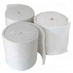 High Temperature Ceramic Fiber Products 20mm thickness Aluminum Silicate Blanket