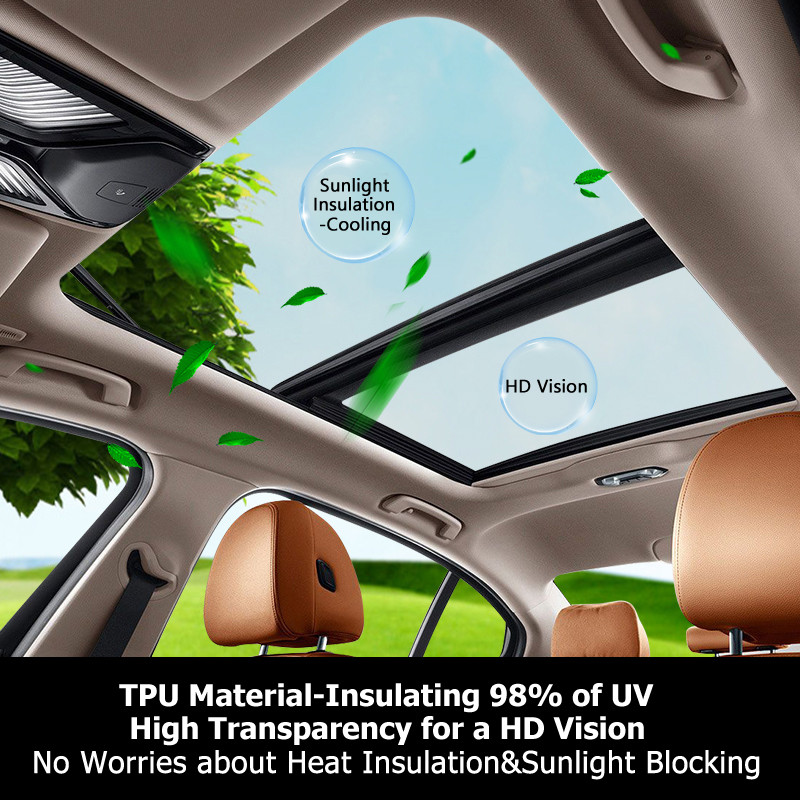 Buy High Uv Ray Block Tpu Car Roof Skylight Film Auto Window Glass ...