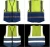 Import high visibility clothing reflective jacket safety cycling clothing with detachable hat and 3M reflective tape from China