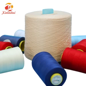 Hight quality yarn for weaving wholesale polyester making machine virgin 20s/2 kites Etc.