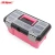 Import Hispec 12.5" Pink Empty Plastic Tool Box Mechanic Tool Storage Box Portable Garage Tool box with Under Tray TB002 from China