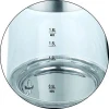 Home 304 double wall electric glass water kettle parts for house use