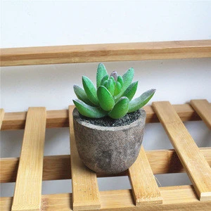 Home Decoration Artificial Mini Succulent Potted Plants Bonsai Indoor Plants