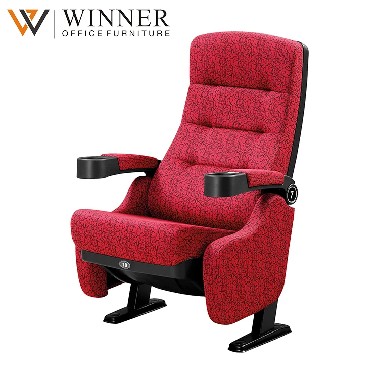 Home Theater Seating Folding Cinema Seat Theater Chair