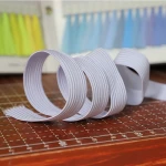 Horse-horse belt horse race 0.3-1.5  latex environmental protection flat belt elastic band strap for clothes garment