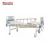 Import Hospital Commercial Furniture Aluminum Metal Manual Two Crank Hospital Bed from China