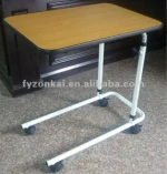 Hospital Wooden top hospital side bed table
