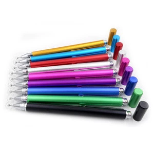 Hot Products Capacitive Dick Stylus Pen 2020 New Clear Disc Touch Pen Stylus with pen clip