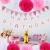 Import Hot Sale 1st Birthday Party Supplies With  Girls Favors, 16" Big Balloon Banner Decorations, Paper Pom Poms Factory OEM from China