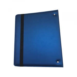 Hot sale and durable high quality dark blue pocket binder