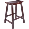 Hot Sale Cheap Simple Unique Furniture Black Portable Walnut Solid Wooden Chair Bar Stool