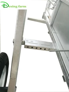 Hot sale farm tractor trailer for panels