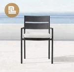 Hot sale Modern garden Furniture Outdoor dining Aluminium Chair