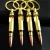 Import Hot sale new fashion metal 50 caliber  bullet bottle opener keychain of factory direct sales from China