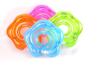 Hot sale safe baby infant swimming neck ring