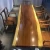 Import Hot sale solid wood walnut slab dining table / restaurant table and chair/restaurant table from China
