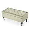 hot sale storage ottoman stool for bedroom