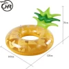 Hot Sale Wholesale Summer Customize Pineapple Shape Inflatable Swim Ring