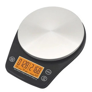 Hot Sales Timing Function Digital Household Scale 3kg 0.1g Capacity Electrinoic Coffee Kitchen Scale With Backlight