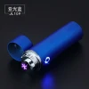 Hot sales Triple ARC super power 550mAh USB rechargeable electric  lighter for cigar , high quality new round  lighter 109