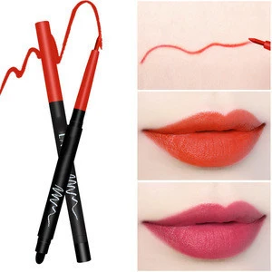 Hot Sell Women Makeup 12 Colors Long Lasting Waterproof  Lip Liner Pencil For Private Label