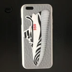 hot selling 3D yeezi 350 Basketball Shoes  Soft TPU Silicon  Phone Case