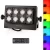 Import Hot Selling 50w RGB Led Floodlight 50 Watt Flood Light Ip65 Sixteen Colors Remote Control Fixture from China