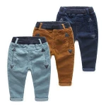 Hot Selling Autumn Kid Boy Clothing Frock Design Jogger Pants Of Child Clothes