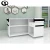 Import Hot Selling Checkout white Stainless Steel Cash Counter from China