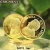 Import Hot selling custom metal stamping coins 1 oz .100 Mills Gold Plated Replica Krugerrand Gold Coin Round coin from China