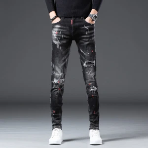 Hot Selling Fashion Mens Jeans Pants Denim Jeans Durable Men Skinny Jeans