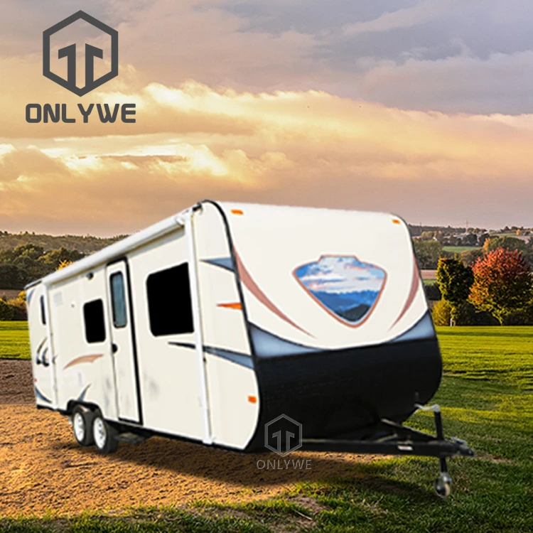 Hot selling lightweight travel trailer camping caravan