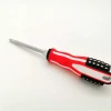 Hot selling plastic handle screw driver, screw driver set screwdriver, household head of screwdriver tool bits set