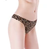 Hot Selling Printed Elastic Tight Sexy Thong Popular Design Leopard Floral Printed Underwear Sexy Bikini Women Panties Thong