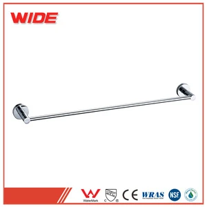 Hotel bathroom accessory stainless steel single towel bar for sale