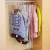 Import Household Hanging Vacuum Compression Bags Transparent Clothes Dust Storage Bag from China