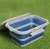 Import Household Rectangle TPR Plastic High Quality Silicone Box Car Folding Storage Basket Fishing bucket Folding bucket from China