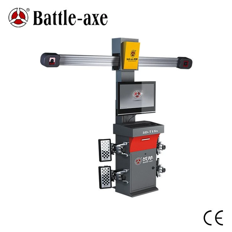 hunter Level 3D wheel alignment and balancing machine with freely spare parts supply