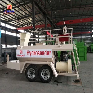 Hydraulic hydroseeder  hydromulching machine for grass seeds