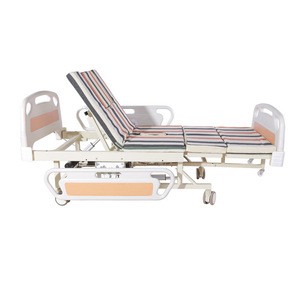 Icu 5 Function Electric Folding Medical Examination Hospital Bed