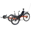 Import Tadpole Style 24 Speed 3 Wheel Adult Sport Recumbent Bicycles from China