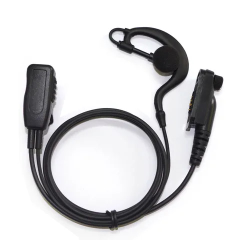 In ear earhook earphone earbud headset for Tait TP8100 TP8115 TP8120 TP8135 TP8140 TP7110 walkie talkie