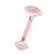 Import In stock! Amazon hot sale high quality rose quartz facial massage jade roller for face pink from China