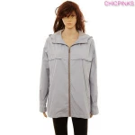 In Stock Monogrammed Fashion Women Raincoat Custom Rain Jacket For Youth