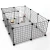 Indoor outdoor puppy exercise pen puppy playpen cages for guinea pigs and edgehogs