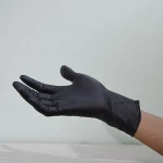 Industrial Application Auto Repair Black Nitrile Gloves